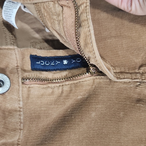 Lucky Brand Tan Corduroy Pants Size 8/29 Lolita Skinny - Picture 5 of 16